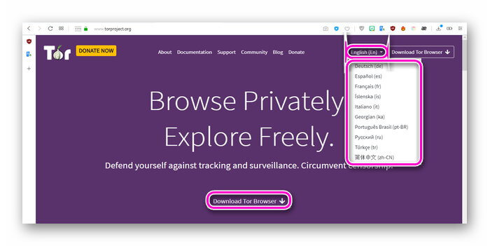 Tor browser как перевести на русский язык mega как открывать сайты через тор megaruzxpnew4af